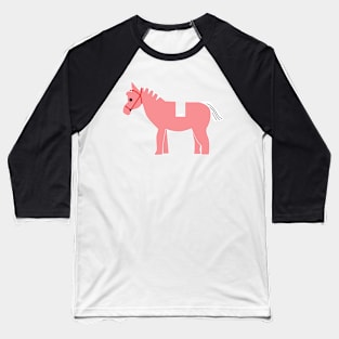 Interpretation of a Minifig Horse Baseball T-Shirt